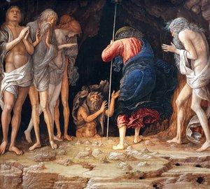 Sestup Krista do Limbu od Andrea Mantegna