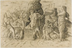 Pohřeb od Andrea Mantegna