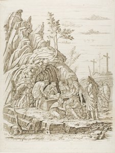 Pohřeb od Andrea Mantegna