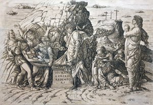 Pohřbení od Andrea Mantegna
