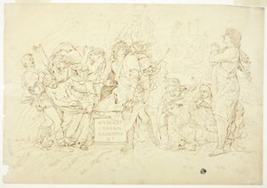 Kristovo pohřbení od Andrea Mantegna