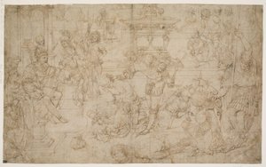 Umučení deseti tisíc křesťanů od Andrea Mantegna