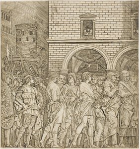 Senators, z Triumph of Caesar od Andrea Mantegna
