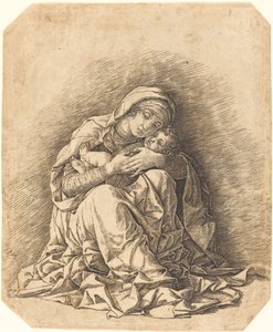 Panna a dítě od Andrea Mantegna