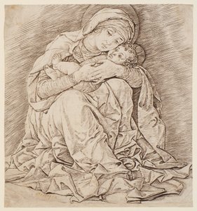 Panna Maria s dítětem od Andrea Mantegna