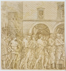 Triumf senátorů od Andrea Mantegna