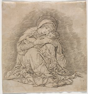 Panna a dítě od Andrea Mantegna