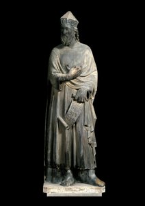 Znázornění sochy Solomon Marble od Andrea Pisano (asi 1290-1348), Florencie, Museo dell