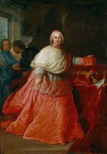 Portrét kardinála Carlose de Borja y Centellas 1663-1733, po roce 1721.