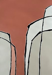 Zemité minimalistické tvary od Andrea Reichhart