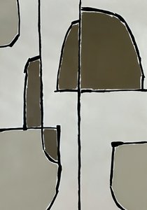 Neutrální geometrické tvary od Andrea Reichhart