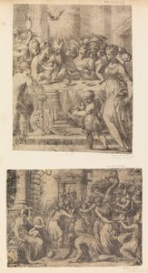 Klanění tří králů, ca. 1542-46. od Andrea Schiavone