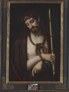 Ecce Homo (olej na dřevě) od Andrea Solario