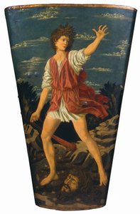 David s hlavou Goliáše od Andrea del Castagno