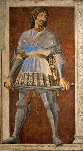 Pipo Spano, condottiere (malba na plátně)