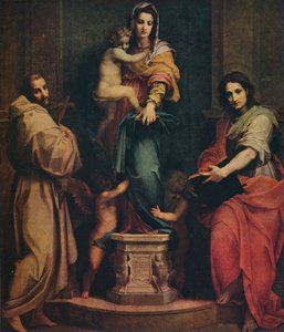 Madonna z Harpyjí, 1517 od Andrea del Sarto