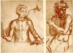 Studie o postavě Krista od Andrea del Sarto