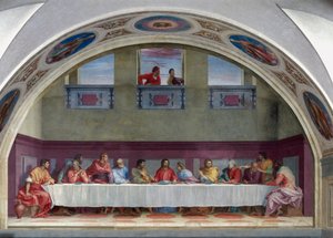 Poslední večeře od Andrea del Sarto