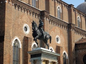 Jezdecká socha Condottiere Colleoni od Andrea del Verrocchio od Andrea del Verrocchio