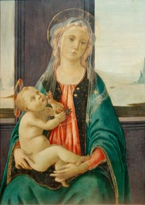 Madonna mit Kind (Madona z moře) od Andrea del Verrocchio