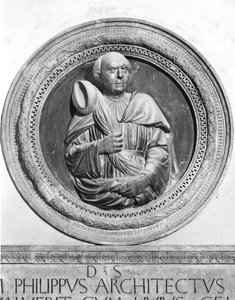 Busta Filippa Brunelleschiho (1377-1446) od Andrea di Lazzaro Cavalcanti