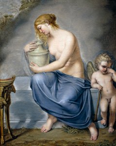 Venuše a Hymen pláč, kolem roku 1790, připisováno Andrei Appianimu (1754-1817), olej na plátně, 73x58 cm od Andrea the Elder Appiani