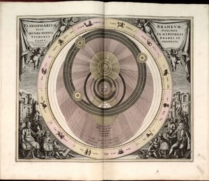Makrokosmická harmonie aneb, univerzální a nový Atlas, představující obecnou a novou kosmografii celého stvořeného vesmíru – ve kterém harmonická konstrukce všech světových orbů, podle od Andreas Cellarius