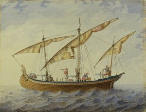 Scénografie k baletu Korzár od A. Adama, 1863