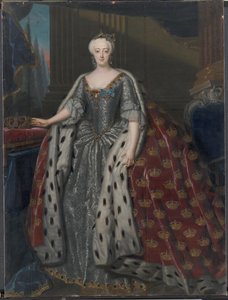 Sophie Magdalene, královna Christiana VI od Andreas Møller