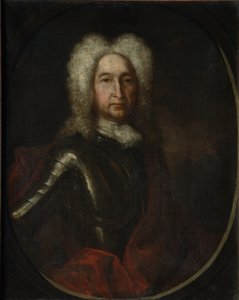 Portrét prince Ivana Alexejeviče Golitsyna 1658-1729, 1728 od Andrei Matveyevich Matveyev