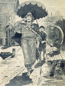 Churila Plyonkovich, 1895 od Andrei Petrovich Ryabushkin