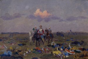 Na Snipes Field od Andrei Petrovich Ryabushkin