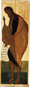 Svatý Jan Křtitel, asi 1408 od Andrei Rublev