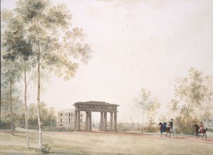Brána do parku v Carskoje Selo, po roce 1821