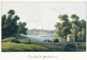 Převorský palác v Gatchina, před rokem 1817