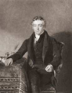 Thomas Chalmers. Muotokuva. (Tulosta) od Andrew (after) Geddes