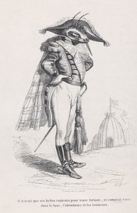 Měl jen své krásné barvy... ze Scén ze soukromého a veřejného života..., ca. 1837-47.