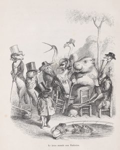 Krásný svět Tuileries ze scén ze soukromého a veřejného života..., ca. 1837-47.