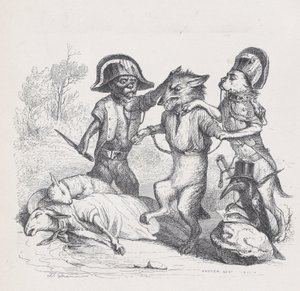 Autorem tohoto útoku je delikátní vlčice ze Scény z vojště an..., ca. 1837-47.