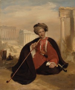 Charles Lenox Cumming-Bruce v tureckých šatech