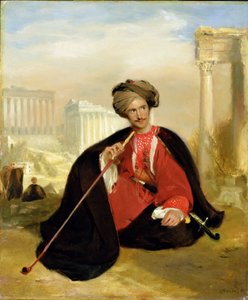 Charles Lenox Cumming-Bruce v tureckých šatech