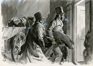 Burke and Hare Grave Robbers and Murderers (kvaš na papíře) od Andrew Howat