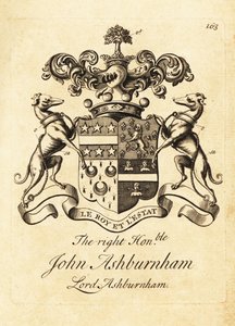 Erb ctihodného Johna Ashburnhama, lorda Ashburnhama od Andrew Johnston