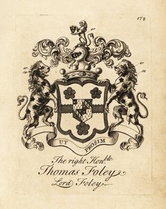 Erb ctihodného Thomase Foleyho, lorda Foleyho od Andrew Johnston