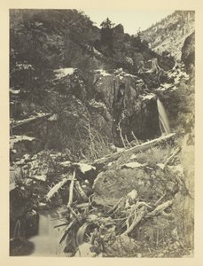 City Creek Canon, Wasatch Mountains, Salt Lake Valley od Andrew Joseph Russell