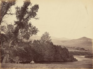 Tabulka 20. Pramen řeky Laramie, 1869 (foto) od Andrew Joseph Russell