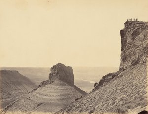 Deska 23. Na horách Green River, 1869 (foto) od Andrew Joseph Russell