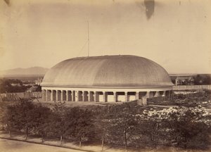 Deska 50. Velký mormonský svatostánek, 1869 (foto) od Andrew Joseph Russell
