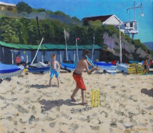 Cvrček a žluté pahýly, Abersoch od Andrew Macara