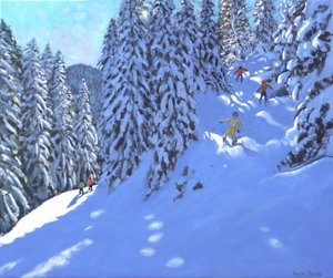Francouzské lyžování, Morzine, 2020 od Andrew Macara